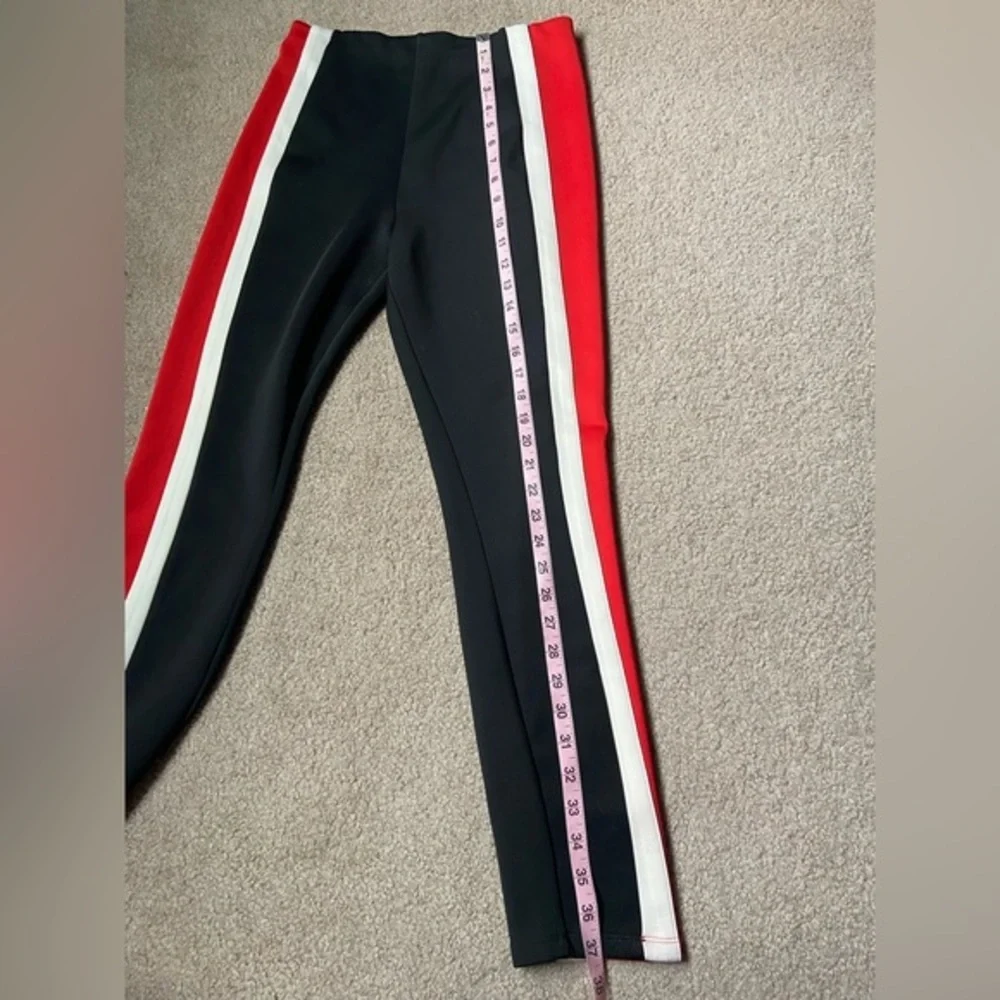Revolve Lovers + Friends Page Side Stripe Track Pants High Waist Size Medium - Picture 12 of 14